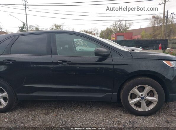 2FMPK4G99HBB46925 2017 FORD EDGE Черный Вид задней части салона