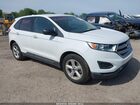 2018 Ford Edge Se White vin: 2FMPK4G99JBC04182