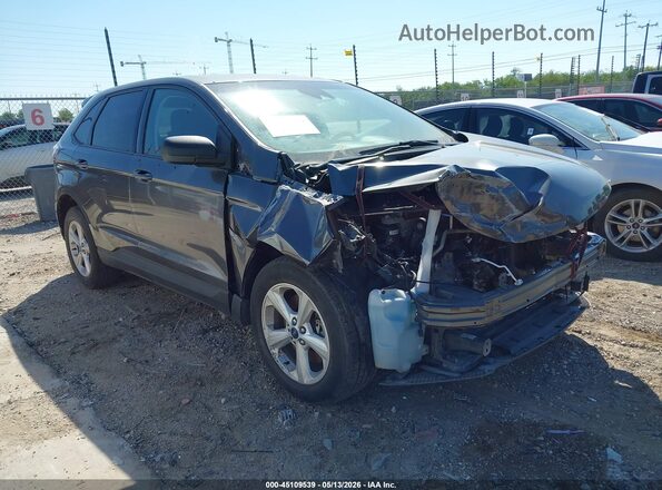 2FMPK4G99KBB48097 2019 FORD EDGE Gray Передня права чверть