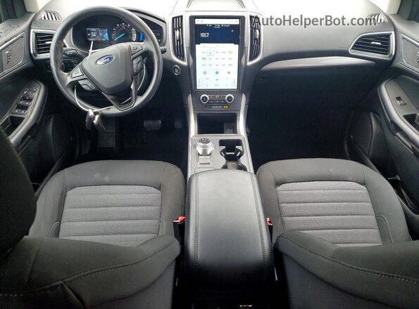 2FMPK4G99RBB23842 2024 FORD EDGE White Widok deski rozdzielczej