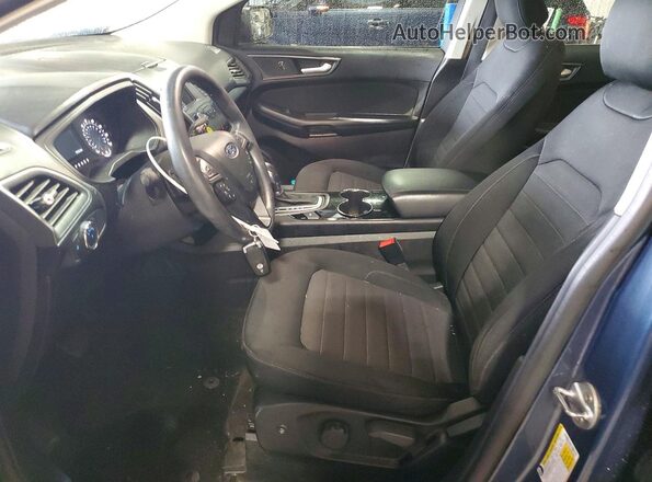 2FMPK4G9XJBC60440 2018 FORD EDGE Blue Vista interior delantera