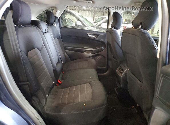 2FMPK4G9XJBC60440 2018 FORD EDGE Blue Vista interior trasera