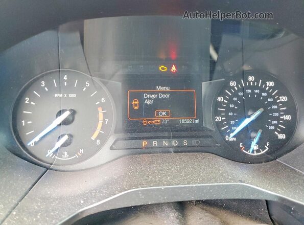 2FMPK4G9XLBA33767 2020 FORD EDGE Синий Вид щитка приборов