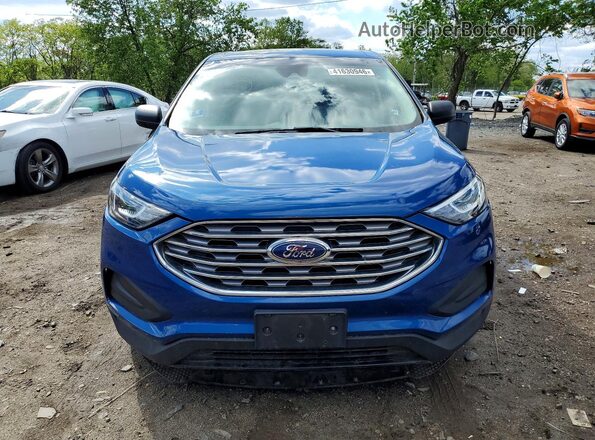 2FMPK4G9XLBA33767 2020 FORD EDGE Синий Вид спереди