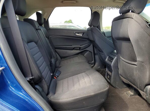2FMPK4G9XLBA33767 2020 FORD EDGE Синий Вид задней части салона