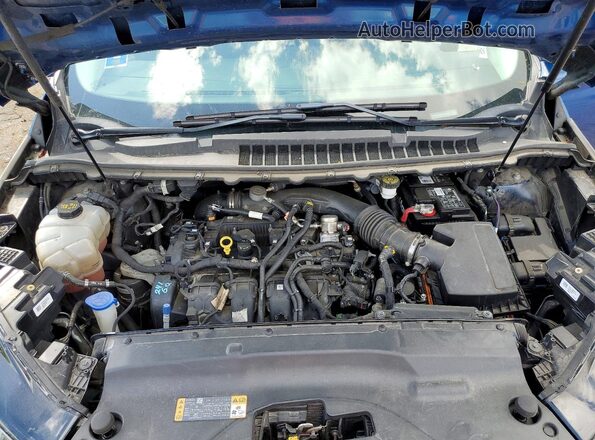 2FMPK4G9XLBA33767 2020 FORD EDGE Синий Вид подкапотного пространства