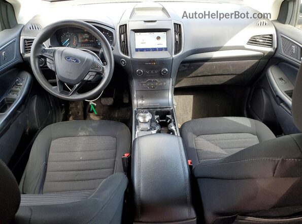 2FMPK4G9XLBA33767 2020 FORD EDGE Синий Вид панели приборов