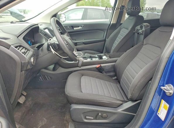 2FMPK4G9XLBA90311 2020 FORD EDGE Синий Вид салона спереди