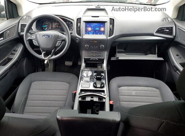 2FMPK4G9XLBA90311 2020 FORD EDGE Синий Вид панели приборов