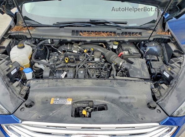 2FMPK4G9XLBA90311 2020 FORD EDGE Синий Вид подкапотного пространства