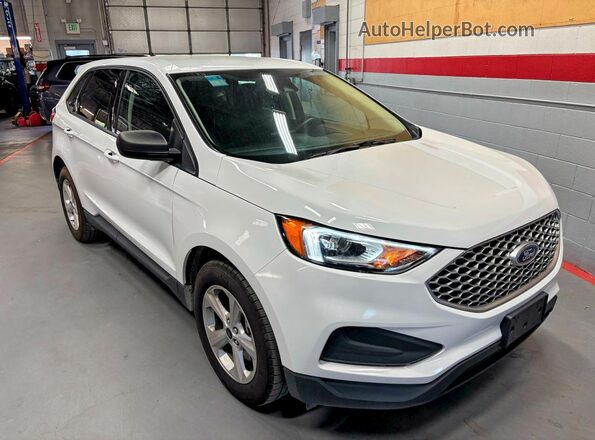 2FMPK4G9XRBA83092 2024 FORD EDGE White Передня ліва чверть