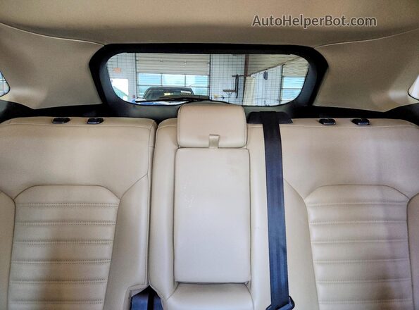 2FMPK4J80HBC42491 2017 FORD EDGE Красный Вид задних сидений
