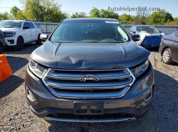 2FMPK4J81JBC57281 2018 FORD EDGE Серый Вид спереди