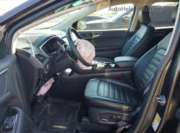 2FMPK4J81JBC57281 2018 FORD EDGE Серый Вид салона спереди