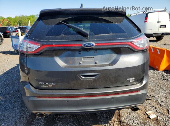 2FMPK4J81JBC57281 2018 FORD EDGE Серый Вид сзади
