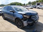 2018 Ford Edge Sel Blue vin: 2FMPK4J83JBC54463