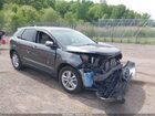 2016 Ford Edge Sel Gray vin: 2FMPK4J86GBB26131