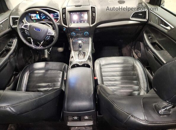 2FMPK4J86GBC08487 2016 FORD EDGE Серый Вид панели приборов