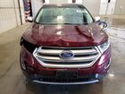 2017 Ford Edge Sel Темно-бордовый vin: 2FMPK4J86HBC08121