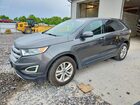 2018 Ford Edge Sel Gray vin: 2FMPK4J86JBB39436