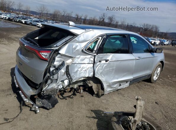 2FMPK4J86JBC17939 2018 FORD EDGE Silver უკანა მარჯვენა