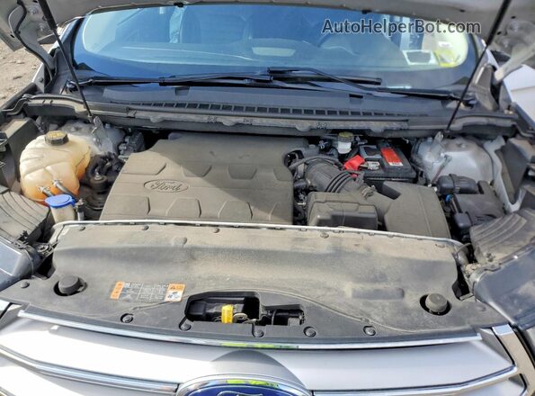 2FMPK4J86JBC17939 2018 FORD EDGE Silver ძრავის განყოფილების ხედი
