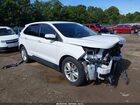 2016 Ford Edge Sel White vin: 2FMPK4J87GBB67237