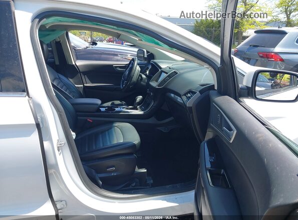 2FMPK4J87HBB96237 2017 FORD EDGE White Vista interior delantera