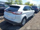 2017 Ford Edge Sel White vin: 2FMPK4J87HBB96237