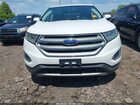 2017 Ford Edge Sel White vin: 2FMPK4J87HBB96237
