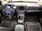 2017 Ford Edge Sel Синий vin: 2FMPK4J88HBB09266