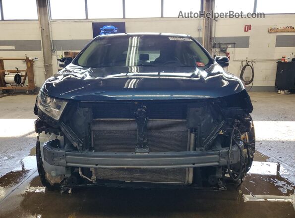 2FMPK4J88HBB09266 2017 FORD EDGE Синий 
