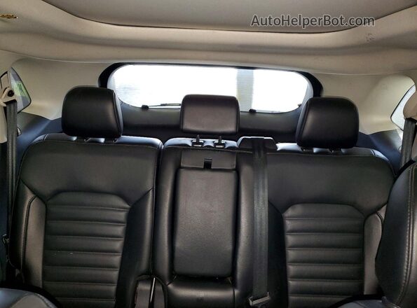 2FMPK4J88HBB09266 2017 FORD EDGE Синий Вид задних сидений