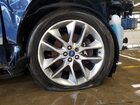 2017 Ford Edge Sel Синий vin: 2FMPK4J88HBB09266 Damage: Right Front Tire, Flat, Repair Required
