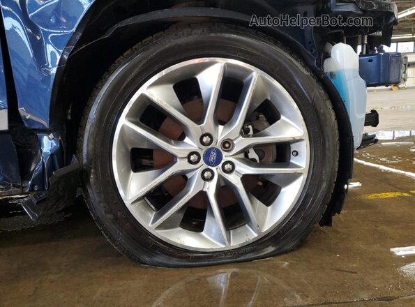2FMPK4J88HBB09266 2017 FORD EDGE Синий 
