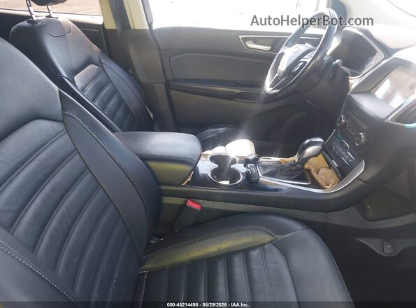 2FMPK4J89GBB17150 2016 FORD EDGE Белый Вид салона спереди