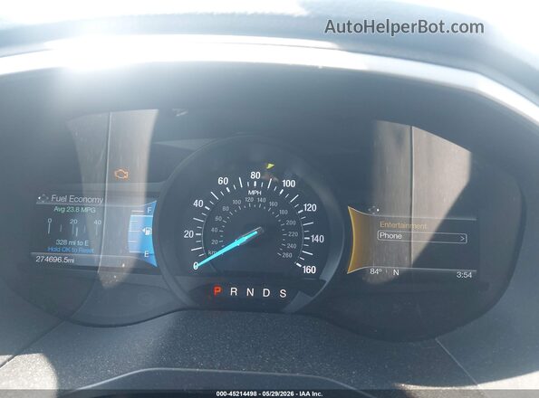 2FMPK4J89GBB17150 2016 FORD EDGE Белый Вид задних сидений