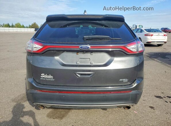 2FMPK4J89GBB62363 2016 FORD EDGE Серый Вид сзади