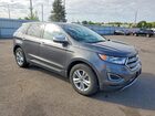 2016 Ford Edge Sel Серый vin: 2FMPK4J89GBB62363