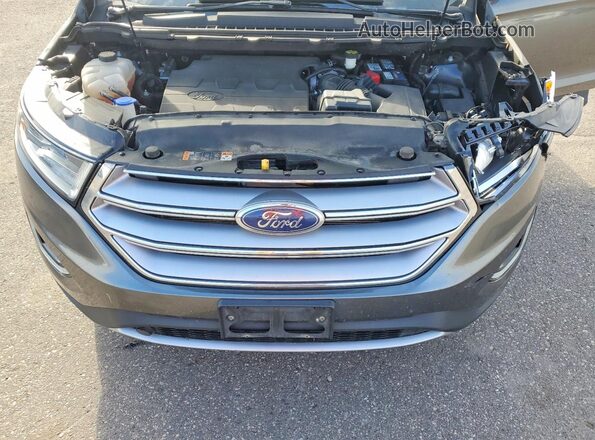 2FMPK4J89GBB62363 2016 FORD EDGE Серый Вид подкапотного пространства