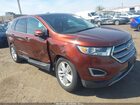 2016 Ford Edge Sel Burgundy vin: 2FMPK4J89GBC16163