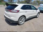 2017 Ford Edge Sel Белый vin: 2FMPK4J89HBB42020