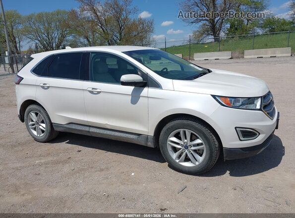 2FMPK4J89HBB42020 2017 FORD EDGE Белый Вид задней части салона