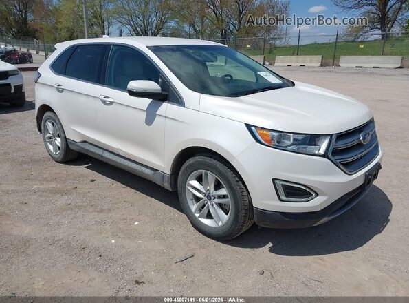 2FMPK4J89HBB42020 2017 FORD EDGE Белый Передняя правая четверть