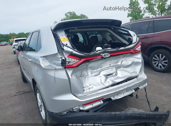 2FMPK4J8XHBC20336 2017 FORD EDGE Серебряный Вид спереди