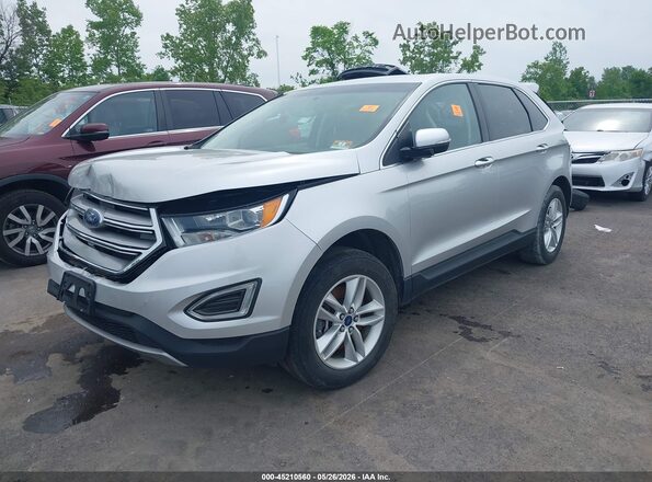 2FMPK4J8XHBC20336 2017 FORD EDGE Серебряный Передняя левая четверть