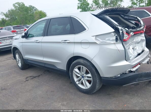 2FMPK4J8XHBC20336 2017 FORD EDGE Серебряный Вид задней части салона