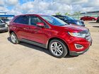 2016 Ford Edge Sel Red vin: 2FMPK4J90GBC47536