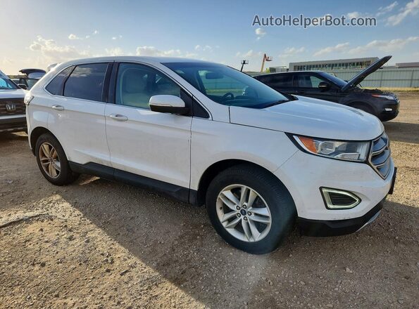 2FMPK4J90GBC66703 2016 FORD EDGE White წინა მარჯვენა