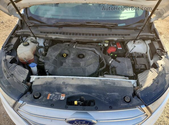 2FMPK4J90GBC66703 2016 FORD EDGE White ძრავის განყოფილების ხედი